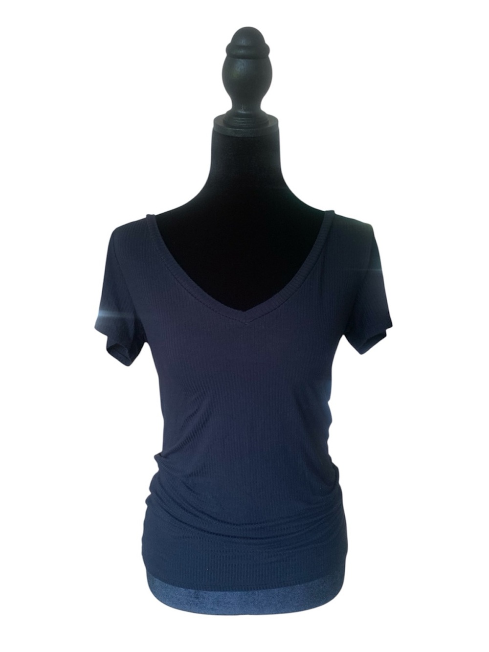 Hollister Must-Have Collection Black Criss Cross X Back Top medium